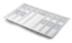 Příborník Classico 822x474mm zrnitá bílá