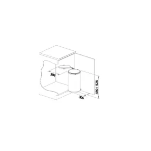BLANCO 527971 Sorter Singolo XL 1x20l