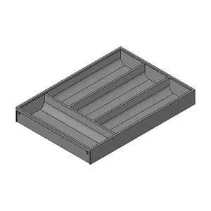 BLUM ZC7S550BS3 Ambia-line zás. na příbory LBX/MVX, NL=550/Š=300 Indium šed IG-M Blum