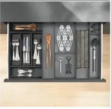 BLUM ZC7S550RS1 Ambia-line rámeček pro LBX/MVX, NL=550/Š=100 karbon černá CS-M Blum