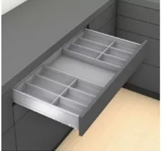 BLUM ZC7S600BS3 Ambia-line zás. na příbory LBX/MVX, NL=600/Š=300 karb.černá CS-M Blum