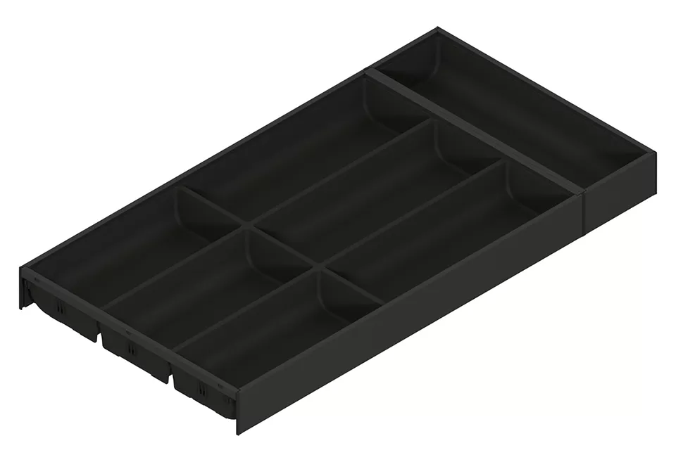 BLUM ZC7S600BS3 Ambia-line zás. na příbory LBX/MVX, NL=600/Š=300 karb.černá CS-M Blum
