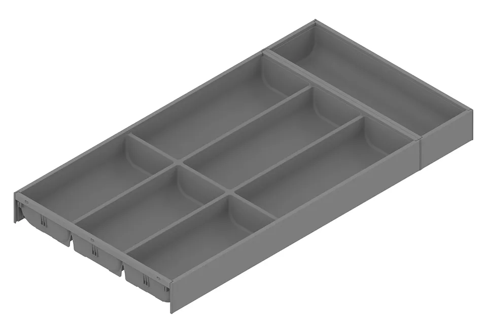 BLUM ZC7S600BS3 Ambia-line zás.na příbory LBX/MVX, NL=600/Š=300 Indium šed IG-M