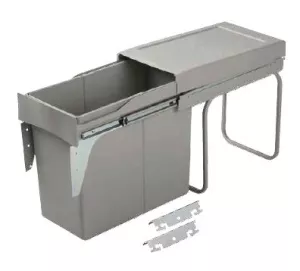 GOLLINUCCI Sorter Linea 224DM na dvířko 300mm 1x30l šedá