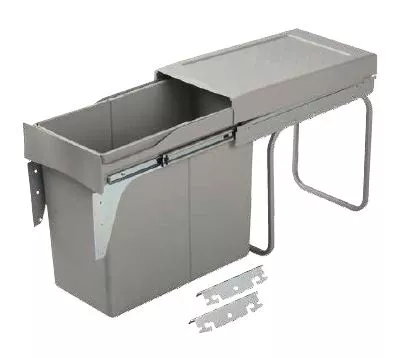 GOLLINUCCI Sorter Linea 224DM na dvířko 300mm 1x30l šedá Gollinucci