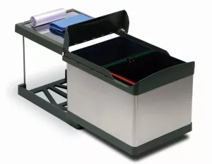 GOLLINUCCI Sorter Linea 503 450mm 2x16l povrch nerez