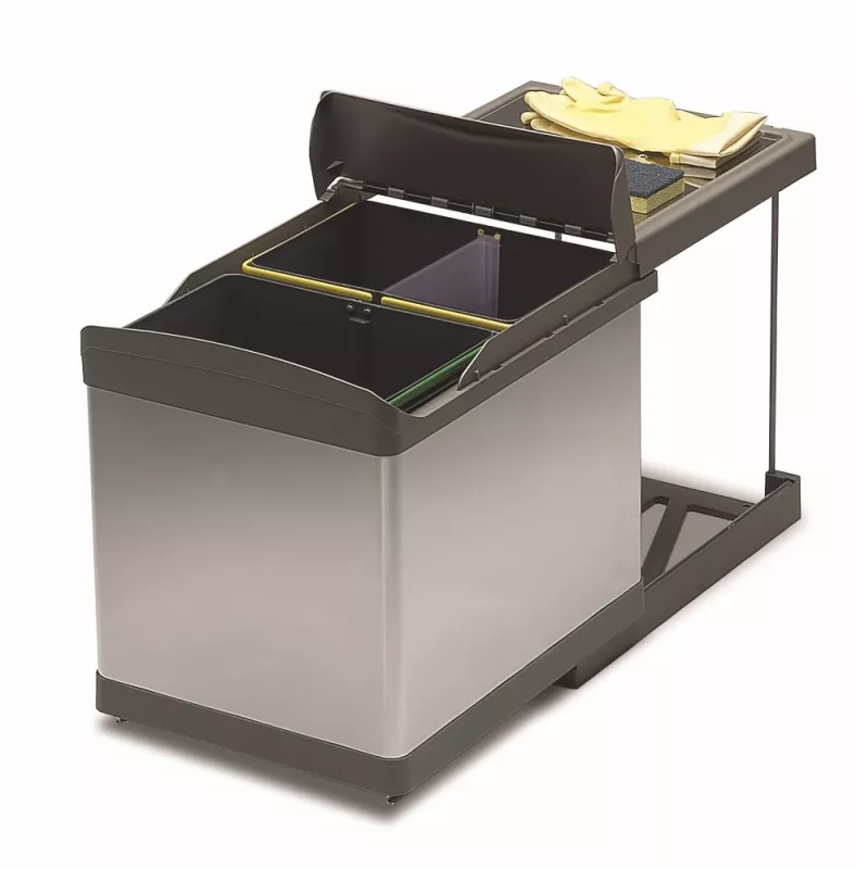 GOLLINUCCI Sorter Linea 511 450mm 2x21l povrch nerez Gollinucci