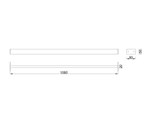 MILADESIGN kanál G6 ST611K/11-18 stříbrný // Mila Desing