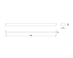 MILADESIGN kanál G6 ST611K/11-18 stříbrný // Mila Desing
