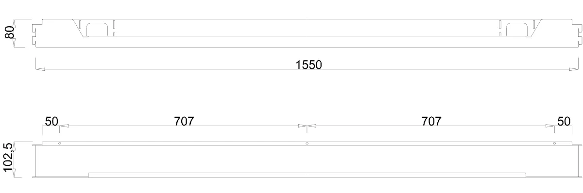 MILADESIGN kanál G7 ST951/08-18 černý // - 17 Mila Desing