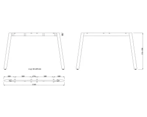 MILADESIGN podnož Mobilar M5406T–M5416T-S stříbrná // Mila Desing