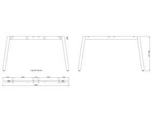 MILADESIGN podnož Mobilar M5406T–M5416T-S stříbrná // Mila Desing