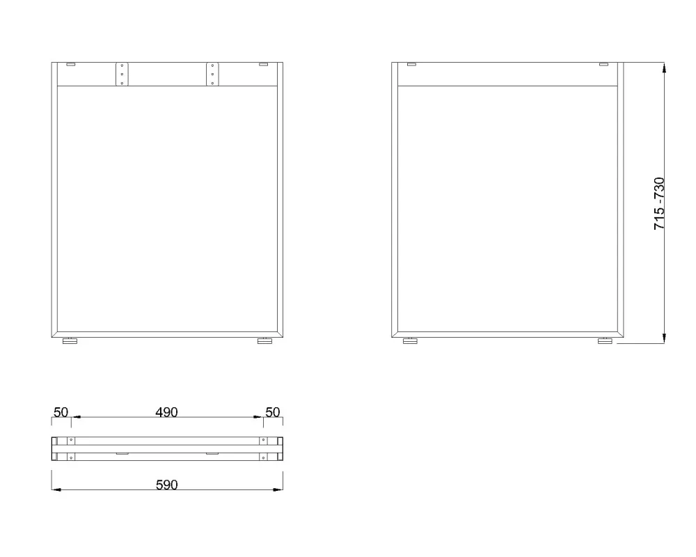 MILADESIGN podnož Mobilar M6206-M6216–Z stříbrná // Mila Desing