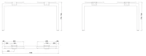 MILADESIGN podnož Quantum Q7306-Q7316 stříbrná // Mila Desing