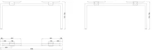 MILADESIGN podnož Quantum Q7306-Q7316 stříbrná // Mila Desing