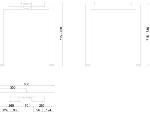 MILADESIGN podnož Quantum Q7506-Q7516 stříbrná // Mila Desing