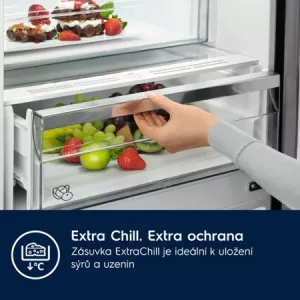 Chladnička s mrazákem dole Electrolux ENT6MD19S3
