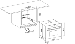 Mikrovlnná trouba Kluge KTC4500B