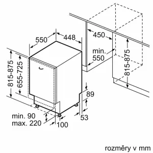 Myčka nádobí Bosch Serie 4 SPV4EMX10E EfficientDry