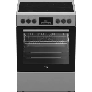 Sklokeramický sporák Beko FBM67320XS nerez