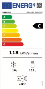 Vestavná chladnička Liebherr IRBc 4121 Plus