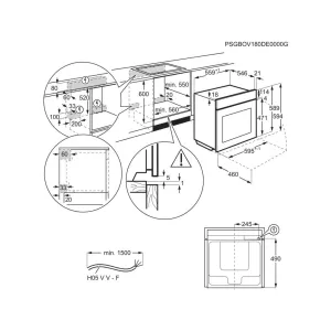 Electrolux EOF3F50TX Electrolux EOF3F50TX