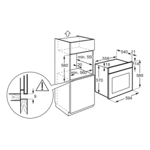 Electrolux EOF6P76BZ Electrolux EOF6P76BZ