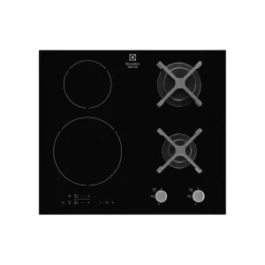 Kombinovaná varná deska Electrolux EGD6576NOK černá/sklo