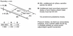 Sklokeramická varná deska Bosch PVS631HB1E