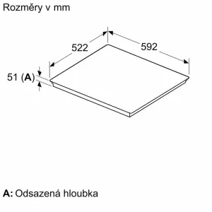 Sklokeramická varná deska Bosch PVS631HB1E
