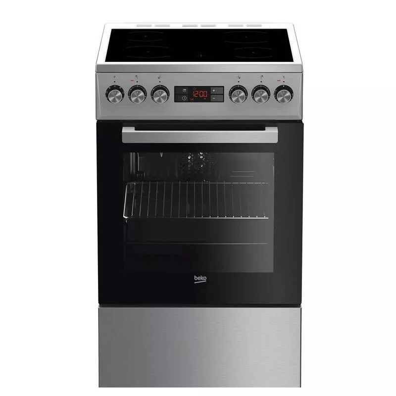Sklokeramický sporák Beko FSE57300GX