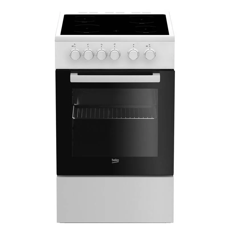 Sklokeramický sporák Beko FSM57000GW