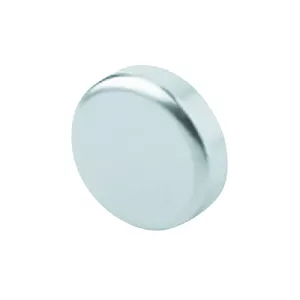 BLUM 84.4140 vnější krytka závěsu, vrtané sklo, tvar "O", matný nikl