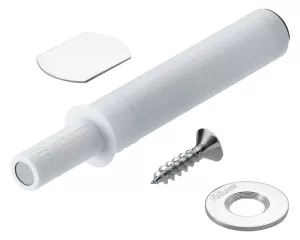 BLUM 956.1004 Tip-on pro závěsy, 50mm, magnet, komplet, bílá