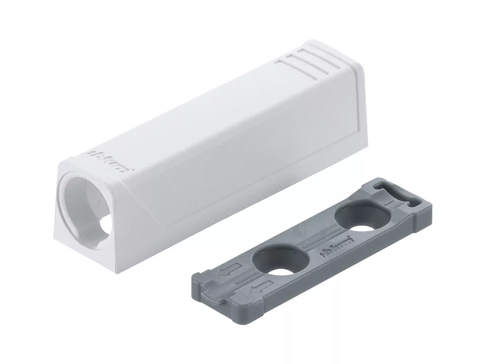 BLUM 956.1201 Tip-on adaptér, přímý, 50mm, bílá