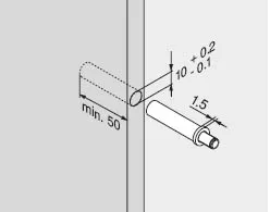 BLUM 970.1002 Blumotion zavrtací k úchytce