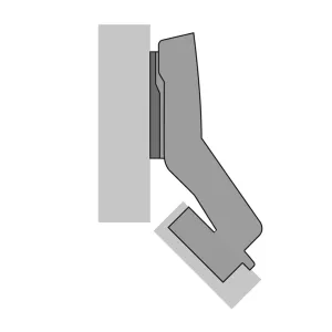 HETTICH 9088020 Sensys 8639i úhlový 45° vložený W45 B-25 TH52 SiSy vrut Hettich