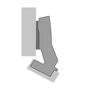 HETTICH 9088022 Sensys závěs úhlový naložený 30°/95° TB vrut SiSy HETTICH 9088022 Sensys závěs úhlový naložený 30°/95° TB vrut SiSy