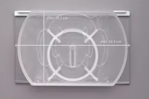 HETTICH 9325328 Comfort Spin 360° otočná police 8kg transparentní Hettich