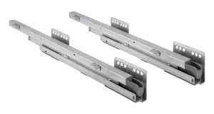 K-StrongWire dvojkoš 200 mm, šedý, se skrytým výsuvem, pravý Strong