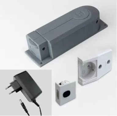 KES 002444 Dispensa, eTouch Plus, světle šedá Kesseböhmer