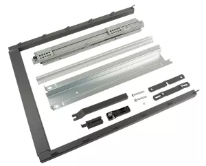 KES 005450 Dispensa Junior SLIM, rám, 640-728mm, antracit, stříbrná // | antracit, stříbrná