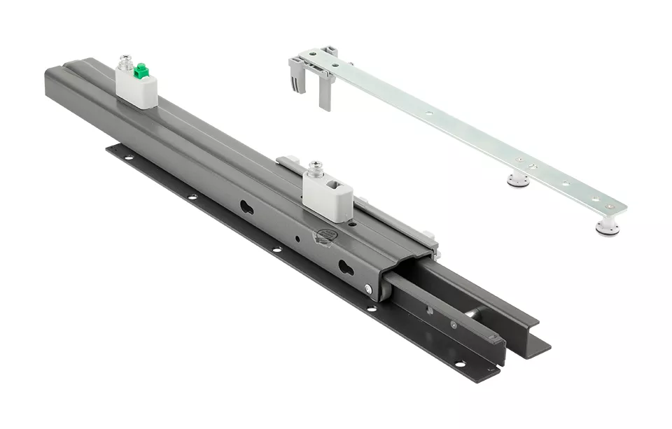 KES 074222 Dispensa, částečný výsuv pro potravinovou skříň, šedá,antracit // Kesseböhmer