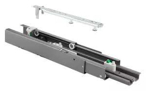 KES 084235 Dispensa, výsuv pro potravinovou skříň, 100kg, šedá,antracit,bílá // Kesseböhmer