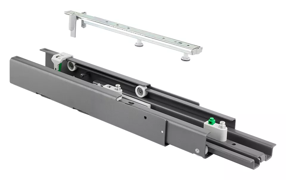 KES 084235 Dispensa, výsuv pro potravinovou skříň, 100kg, šedá,antracit,bílá // Kesseböhmer