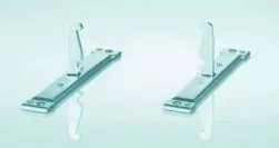 KES 235156 Dispensa, držák čela pro potravinovou skříň, 150mm šedá,antracit // Kesseböhmer