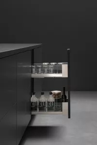VIBO Essence, spodní koš, 300,400 mm, šedá, pravolevá // Vibo