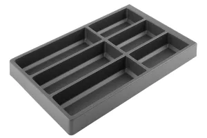 AGOFORM Příborník Separado Kristall soft Touch 546x300x2,8mm černá