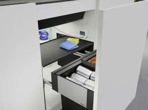 BLANCO 526207 Sorter Select II Compact 60/2 2x17l