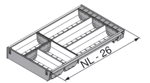 BLUM ZSI.500BI3 Orga Line "ukládání" 400/500 Blum